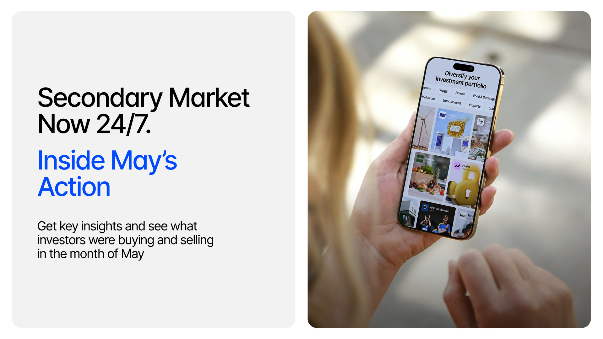 Secondary Market Now 24/7. Inside May’s Action