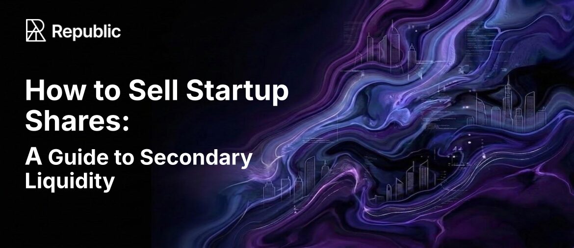 How to Sell Startup Shares